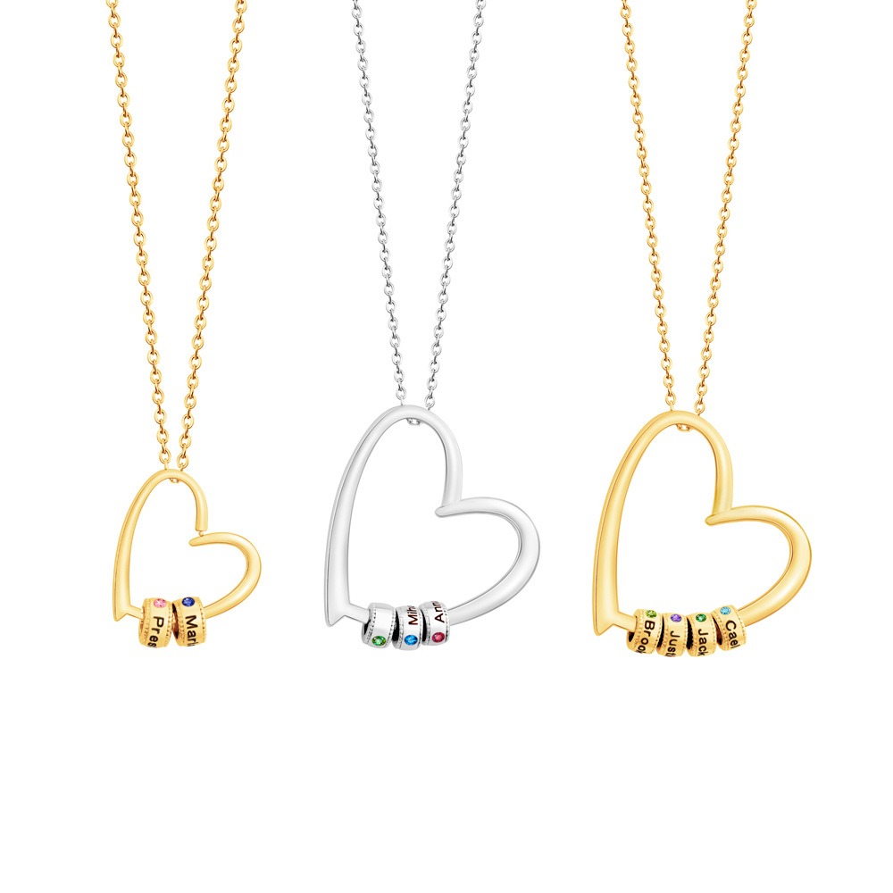 Different name bead arrangements